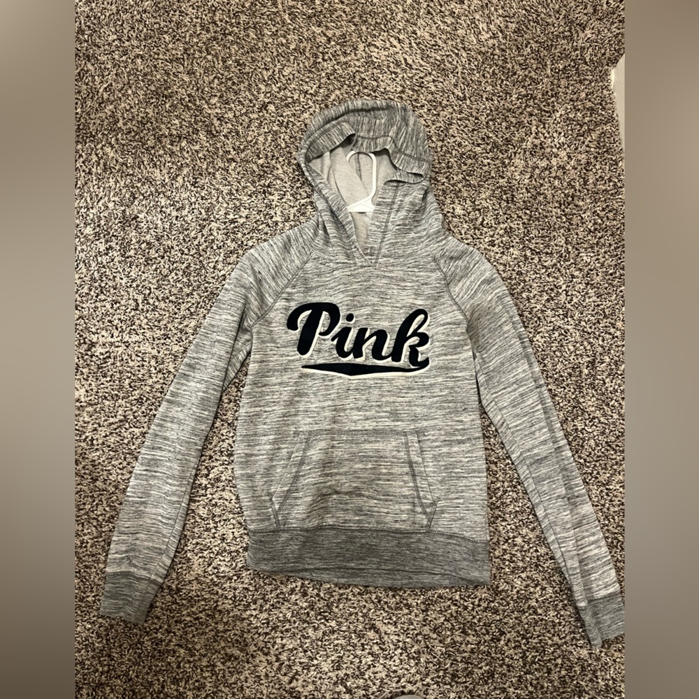 Victoria's Secret Heather Gray PINK Hoodie